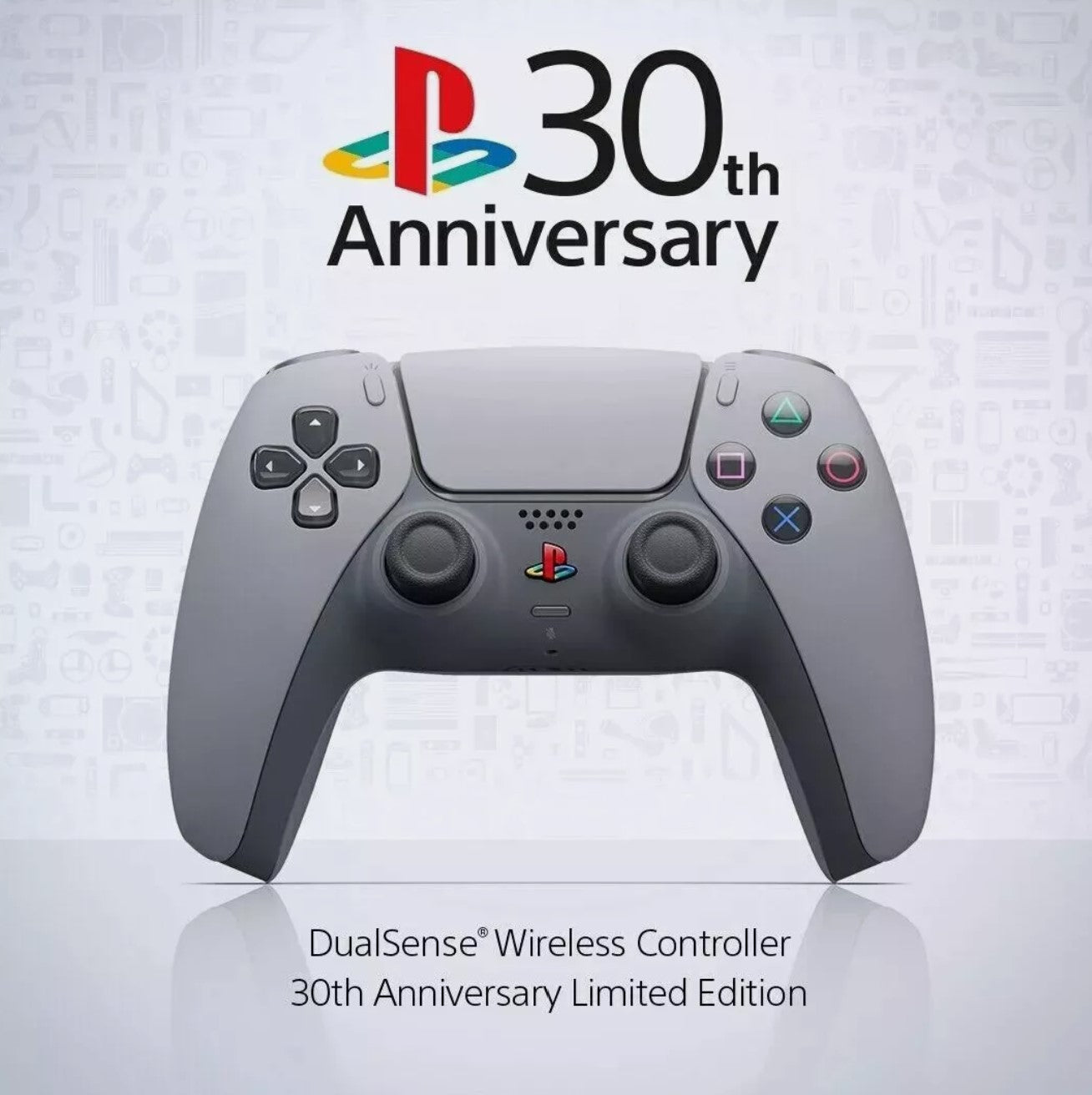 Sony Interactive Entertainment - DualSense Wireless Controller – 30th Anniversary Limited Edition - Gray